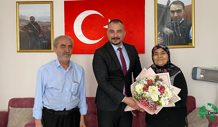 İletişim Başkanlığı Konya Bölge Müdürlüğünden Şehit Annesine Anlamlı Ziyaret