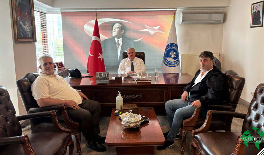 Karapınar Süt Üreticileri Birliği'nden Türkiye Tarımsal Süt Üreticileri Merkez Birliği'ne Ziyaret