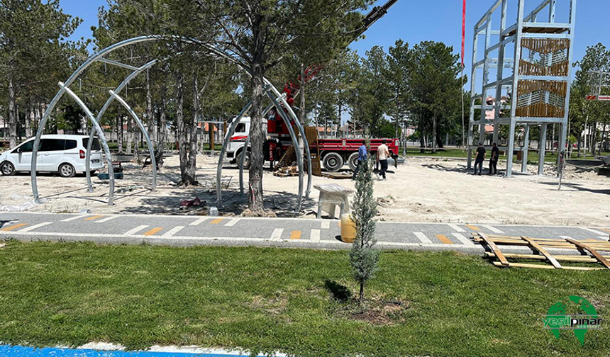 Karapınar’a Yeni Nesil Oyun Alanları Kazandırılıyor