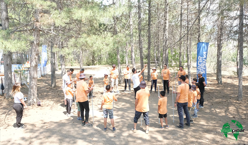 Büyükşehir’in Baba-Oğul Kampı’nda Çocuklar Babalarıyla Keyifli Vakit Geçirdi