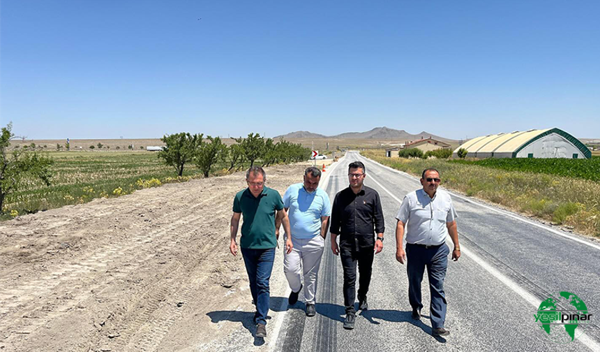 Karapınar’da Poligon–İslik Yolunda Büyük Dönüşüm Başladı