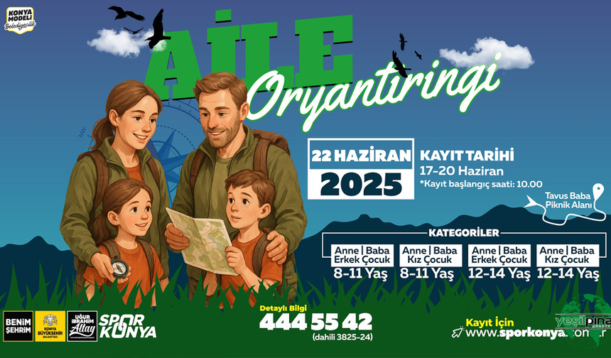 Konya Büyükşehir’den Ailece Doğayla Buluşma Fırsatı