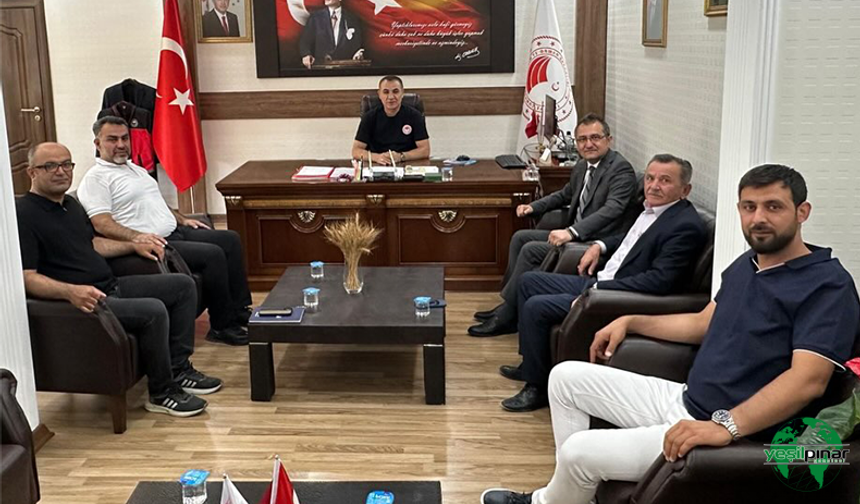 Konya İl Tarım Müdürlüğü ve Karayolları 3. Bölge Müdürlüğüne Ziyareti