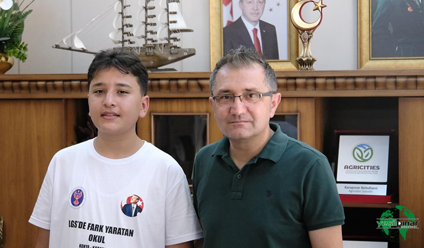 Karapınar’ın Gururu, Türkiye Birincisi: Yusuf Berat DAĞ