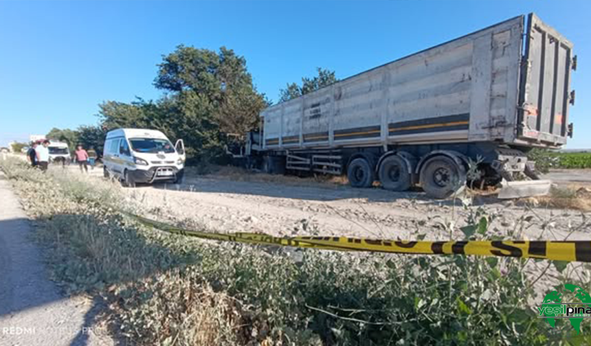Karapınar’da TIR Yangını Cinayet Çıktı: Katil Zanlısı Yakalandı