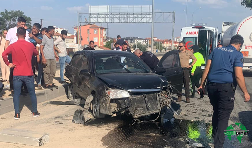 Karapınar’da Trafik Kazası: 3 Kişi Yaralandı