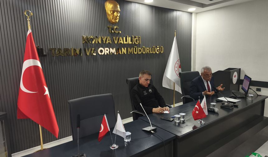 Konya’da Kırsal Kalkınma Yatırımları Programı Kapsamında Bilgilendirme Toplantısı Düzenlendi