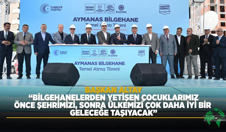 Konya Büyükşehir 24. Bilgehaneyi Aymanas Mahallesi'ne Kazandırıyor