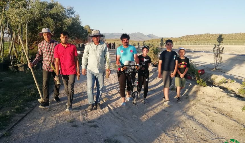 TEMA Vakfı Karapınar’dan Gençlik Merkezi’nin Ağaçlandırma Projesine Ziyaret