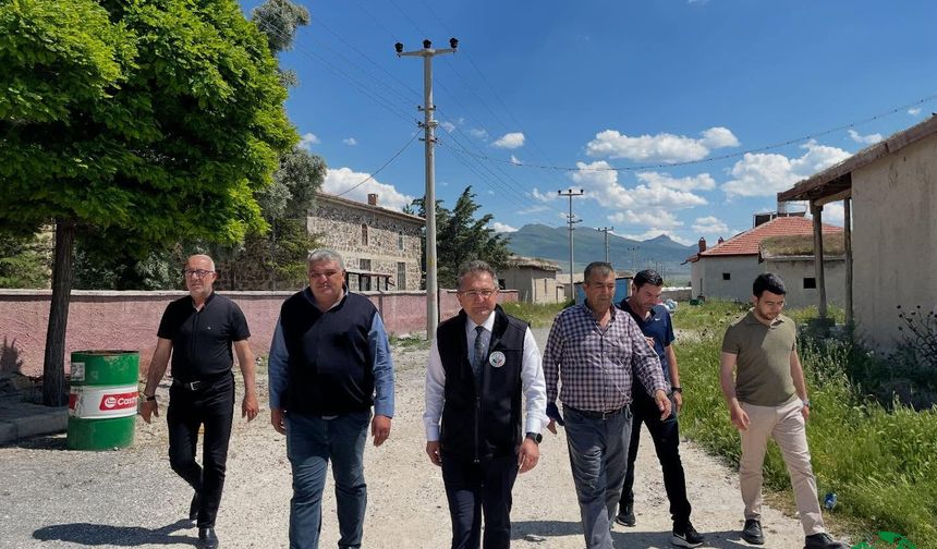 Karapınar Belediyesi Kırsal Mahallelerde Asfalt Çalışmalarını Sürdürüyor