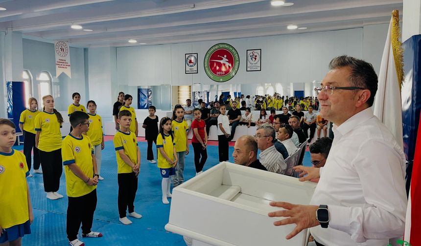 Karapınar’da Wushu Sporcularının Kuşak ve Diploma Heyecanı