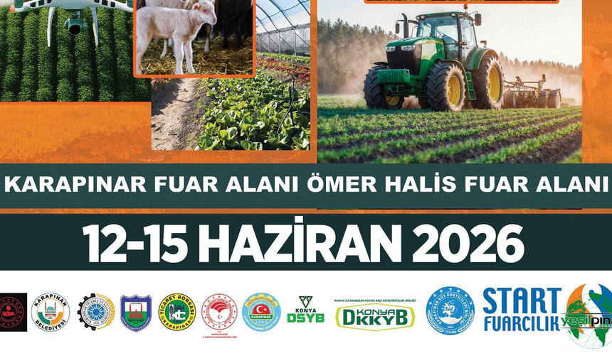Karapınar Tarım ve Hayvancılık Fuarı Kapılarını Açıyor