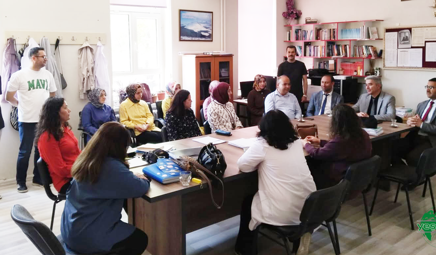 İlçe Millî Eğitim Müdürü Hulusi Sonkaya’dan TOKİ Yavuz Selim Ortaokulu’na Ziyaret