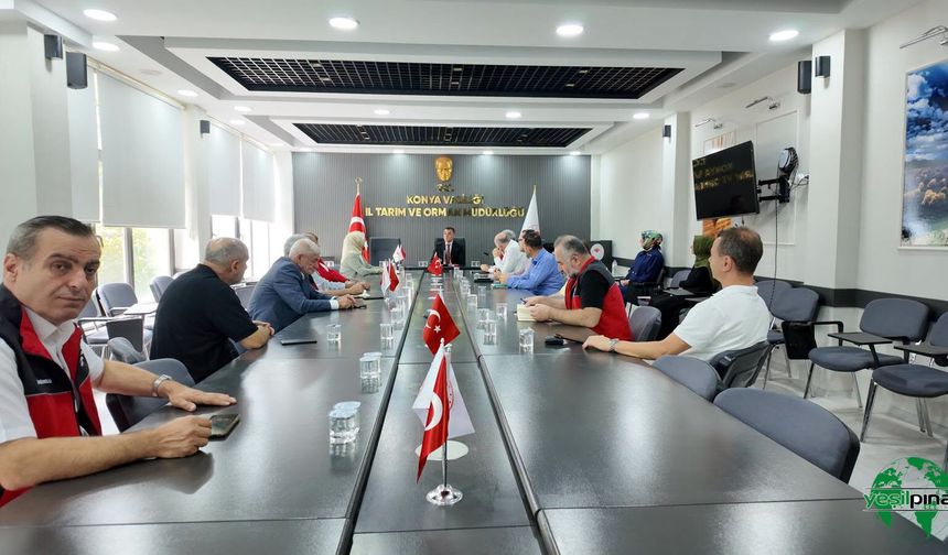Tarımsal Yayın ve Danışmanlık İl Teknik Komitesi Toplantısı Konya'da Gerçekleştirildi