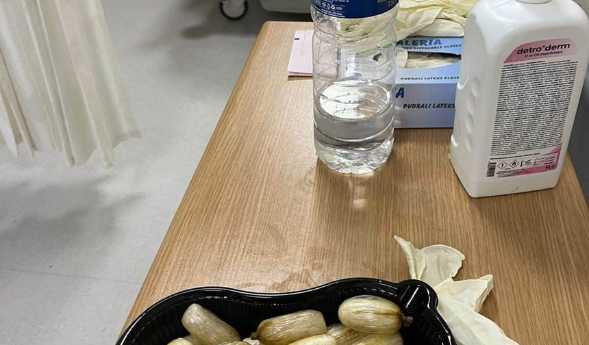 Konya'da Yutma Yöntemiyle 590 Gram  Metamfetamin Taşıyan Şüpheli Tutuklandı