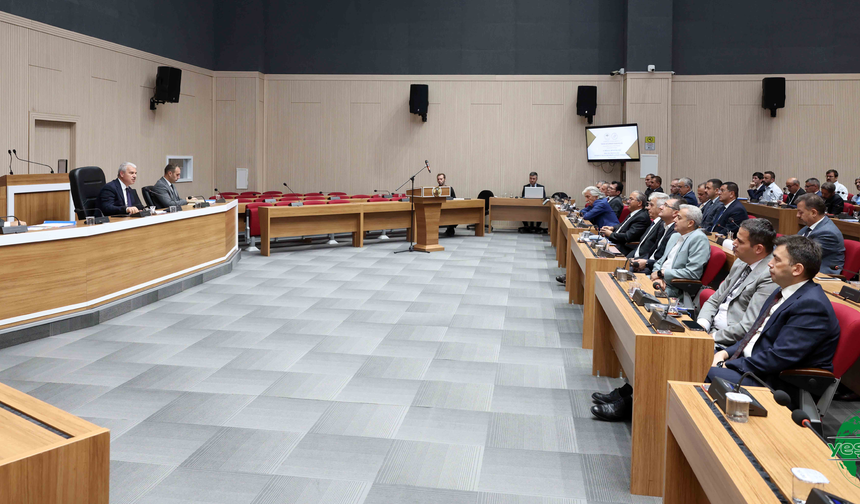 İl Koordinasyon Kurulu Toplantısı Vali İbrahim Akın Başkanlığında Yapıldı