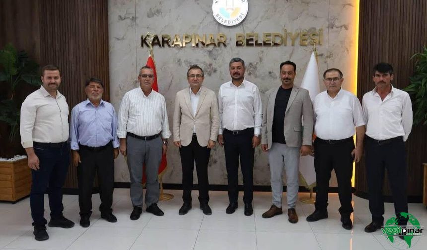 Ereğli Pancar Ekicileri Kooperatifi Başkanı Yunus Çelik’ten Karapınar’da Kurum ve STK Ziyaretleri