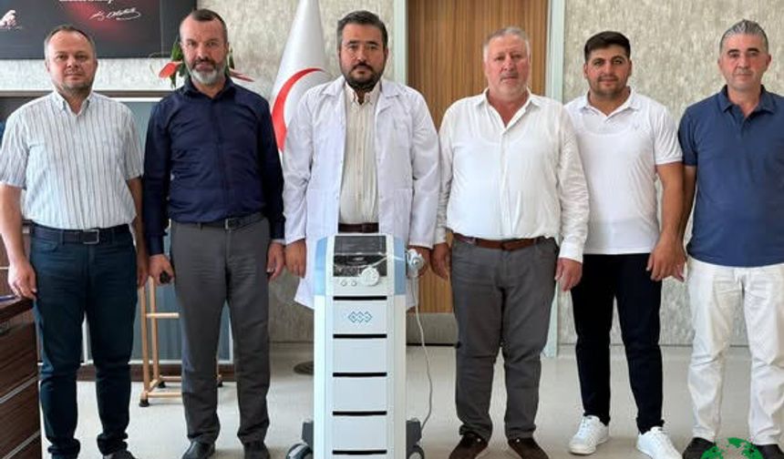 Bütüner Ailesinden Karapınar Devlet Hastanesi’ne Tıbbi Cihaz Bağışı