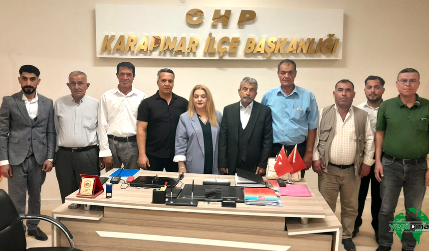 CHP Karapınar İlçe Teşkilatında Yeni Yönetim Belli Oldu