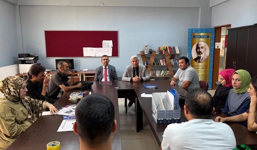 İlçe Milli Eğitim Müdürü Sonkaya’dan okul ziyareti