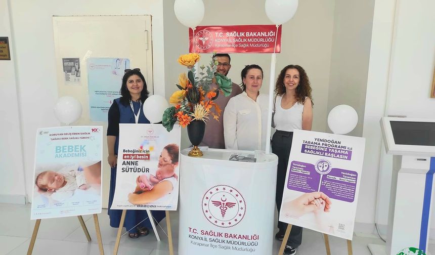 Karapınar’da “Sağlıklı Anne, Sağlıklı Gelecek” Etkinliği Düzenlendi