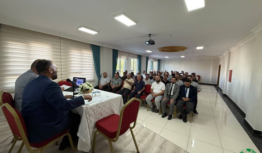Karapınar Müftülüğünde Eylül Ayı Mutat Personel Toplantısı Yapıldı