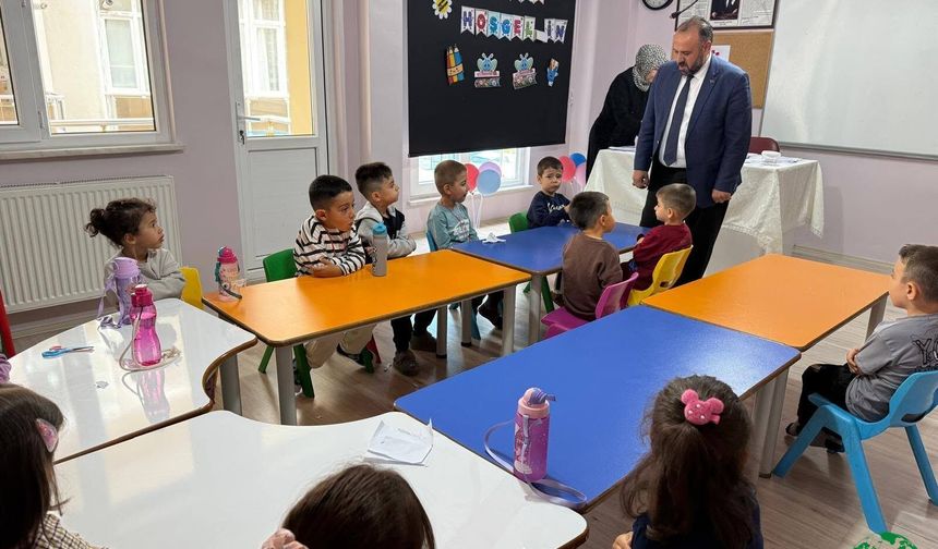 Karapınar İlçe Müftüsü Fatih Koç’tan 4-6 Yaş Kur’an Kurslarına Ziyaret