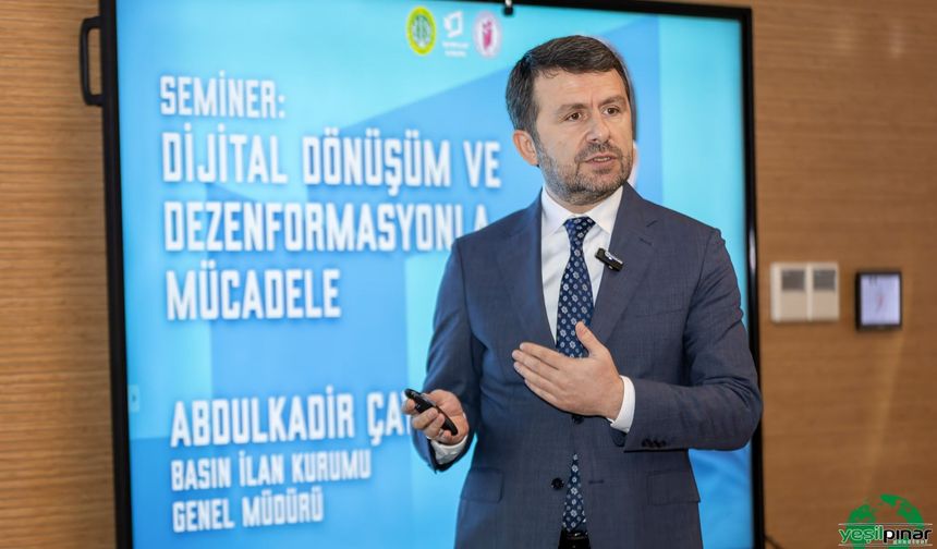 BİK Genel Müdür Abdulkadir Çay, İstanbul Üniversitesi öğrencileriyle buluştu