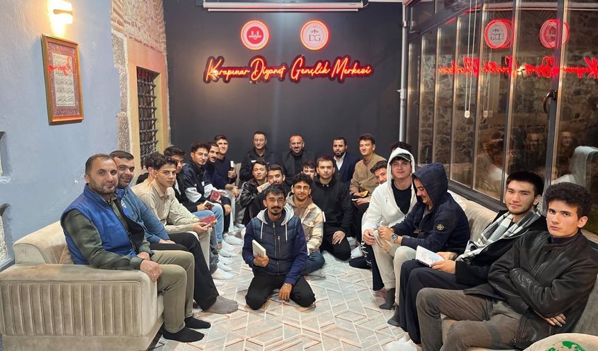 Karapınar’da Üniversite Öğrencileri Diyanet Gençlik Merkezi’nde Buluştu