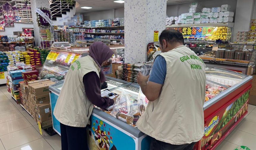 Karapınar’da Gıda Denetimleri Sürüyor: İşletmelerden Numuneler Alınıyor