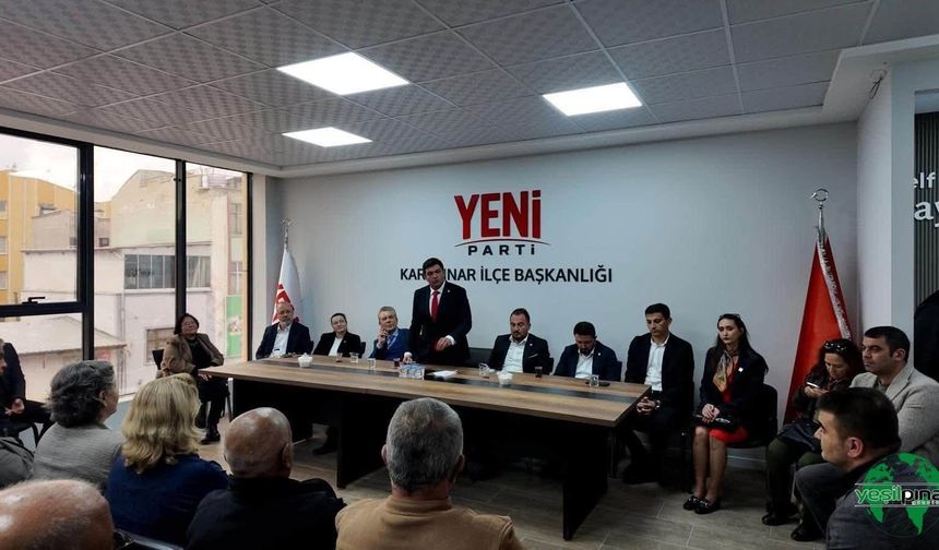 Yeni Parti İl Başkan Adayı Ahmet Yiğit’ten Karapınar İlçe Teşkilatına Ziyaret