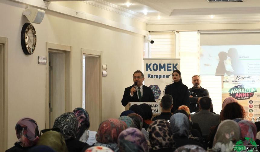 Karapınar’da “En İyi Narkotik Polisi Anne” Semineri Düzenlendi