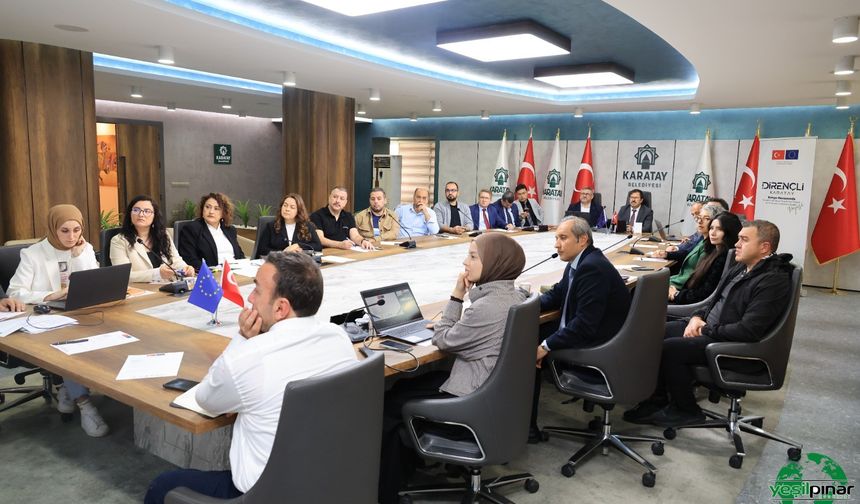 AB Destekli Dirençli Karatay Projesi’nin II. Yönlendirme Kurulu Toplantısı Gerçekleştirildi