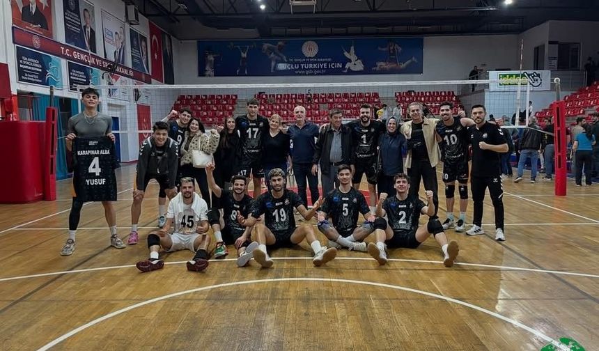 Karapınar Alba’dan Düzce’de Muhteşem Geri Dönüş: 3-2!