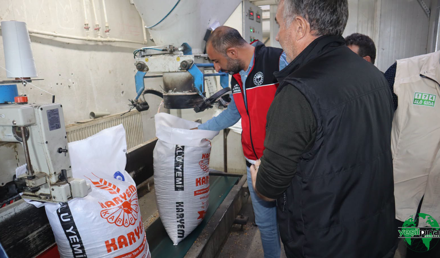 Karapınar’da KARYEM Yem Fabrikasına Denetim