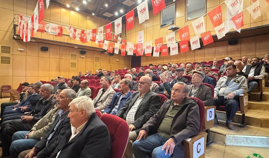 Yeni Parti Karapınar İlçe Kongresi Yapıldı: İlter Çorakçı Başkan Seçildi