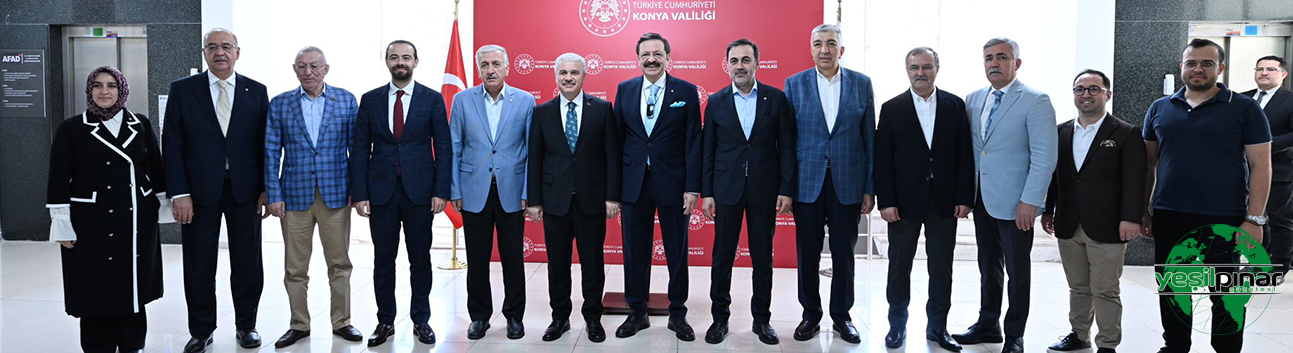TOBB Başkanı Hisarcıklıoğlu  Konya’da Ziyaretlerde Bulundu
