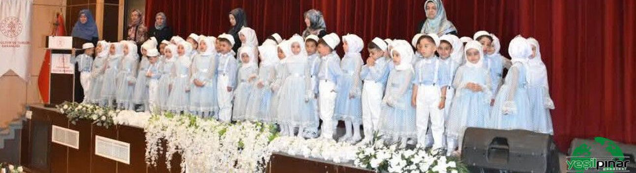 Karapınar Müftülüğü Merkez 4-6 Yaş Kur’an Kursu’ndan Yıl Sonu Kapanış Programı