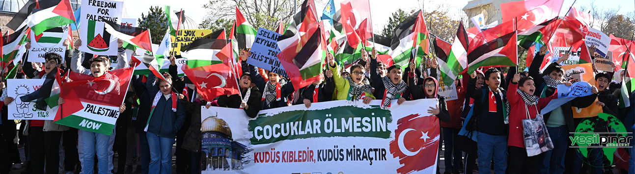 Kudüs’ün Çocukları  İçin Basın Açıklaması Düzenledi