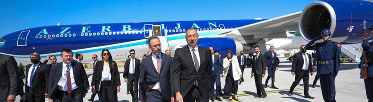 Azerbaycan Cumhurbaşkanı İlham Aliyev Konya’da
