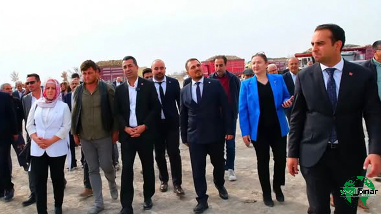 CHP Genel Başkan Yardımcısı Erhan Adem Karapınar’da Çiftçilerle Buluştu