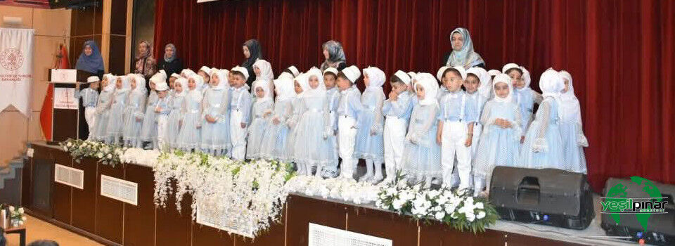 Karapınar Müftülüğü Merkez 4-6 Yaş Kur’an Kursu’ndan Yıl Sonu Kapanış Programı