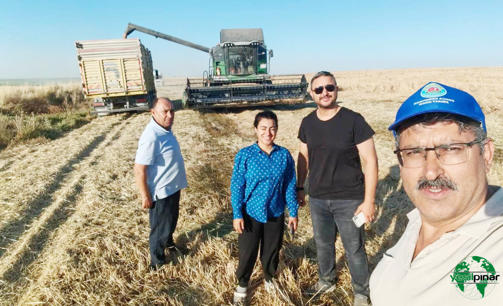 Karapınar’da Hububat Hasadı Hız Kazandı: Verim Yüksek, Fiyat Beklentisi Karşılanmadı