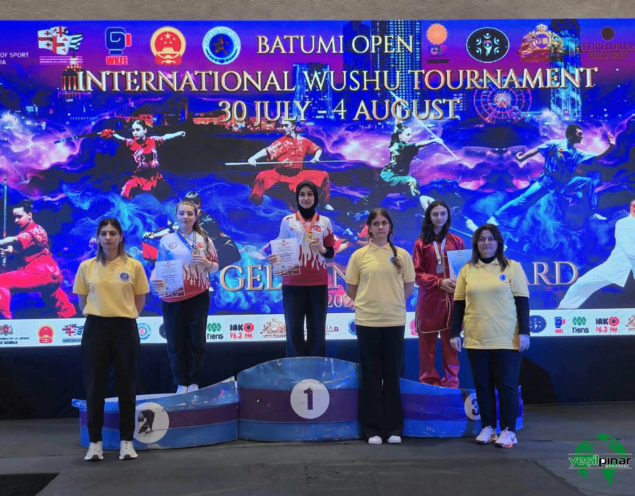 Karapınarlı Milli Sporculardan Gürcistan'da Büyük Başarı: 2 Altın, 2 Gümüş Madalya