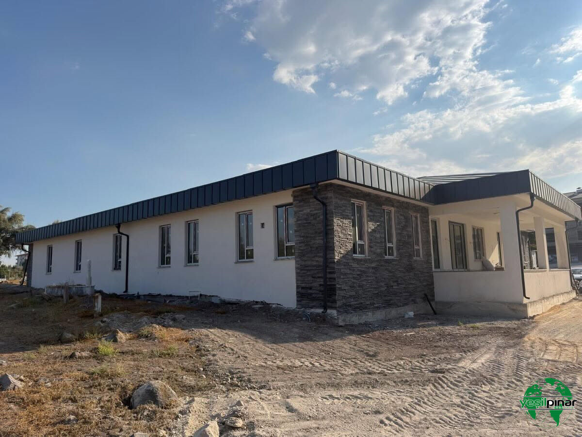 Karapınar’da Gasilhane ve Taziye Evi Projesi’nde Sona Yaklaşıldı