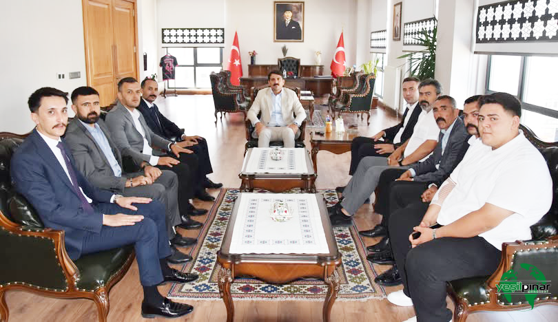 MHP Karapınar İlçe Teşkilatından Kaymakam Öztürk’e Ziyaret