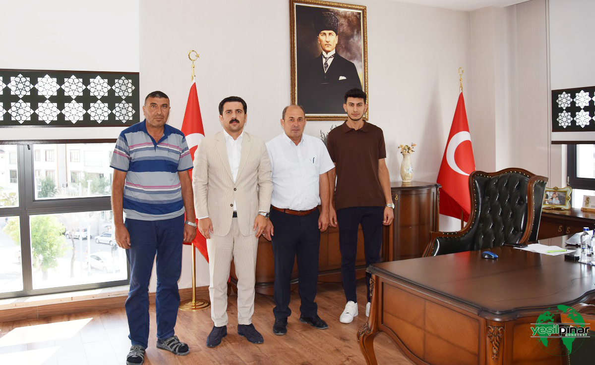 Mühimmat Sözleşmeli Er Hüseyin Uzundemir’in Ailesinden Kaymakam Öztürk’e Ziyaret